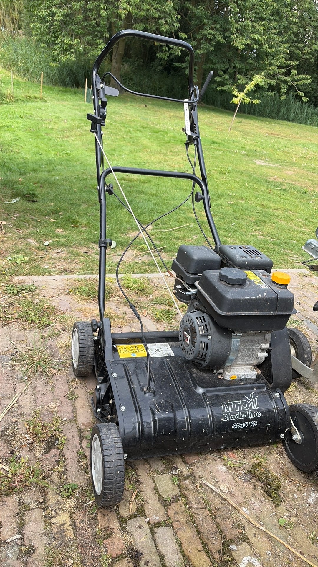 Verticuteermachine MTD Black Line 4035 VG, Ophalen, Gebruikt, Benzine