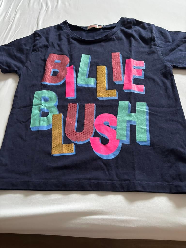 Billieblush meisjes shirtje maatje 8/128 , donkerblauw, Ophalen of Verzenden, Nieuw, Meisje, Shirt of Longsleeve