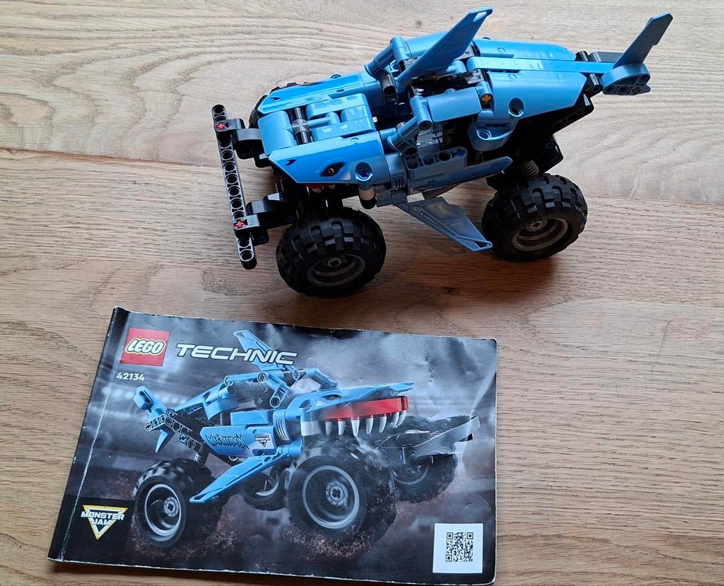 Lego Technic 42134 Monster Jam Megaladon, Lego, Ophalen of Verzenden, Zo goed als nieuw, Technic