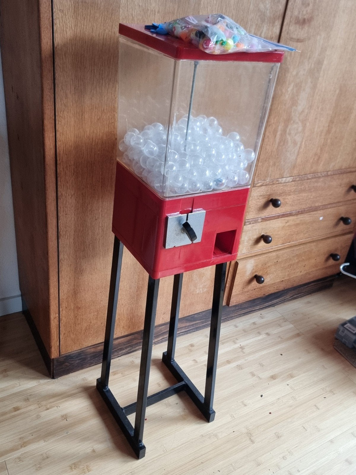 Kauwgomballen automaat, Verzamelen, Automaten | Overige, Ophalen of Verzenden, Gebruikt