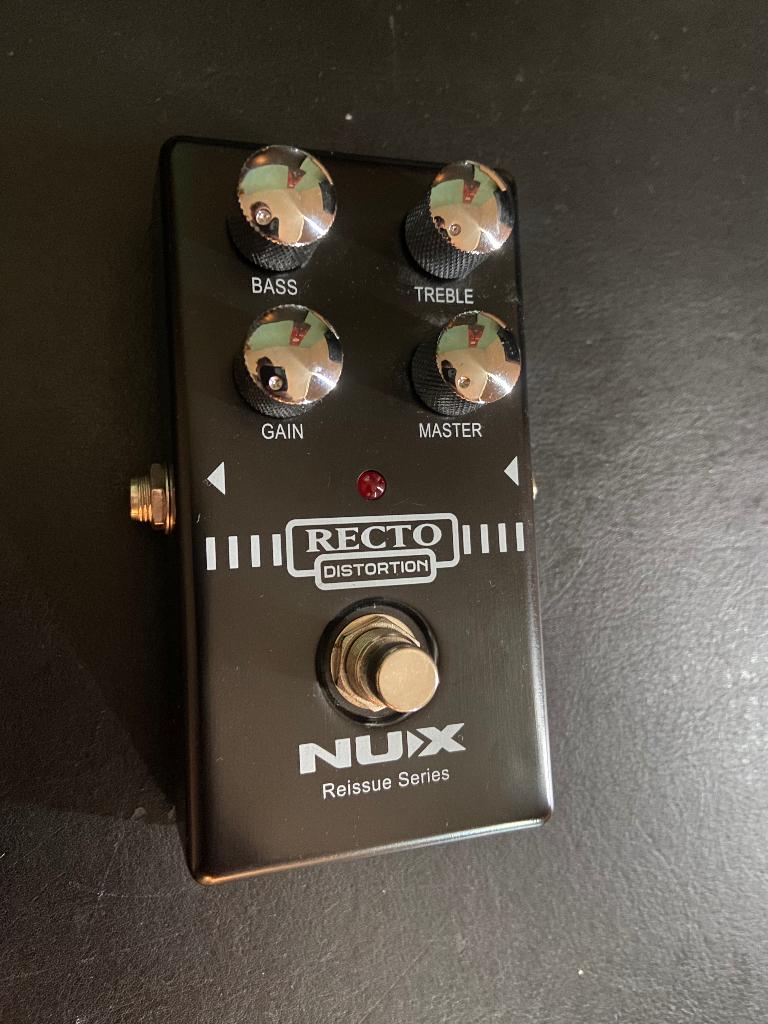 NUX Recto Distortion Effectpedaal, Muziek en Instrumenten, Effecten, Ophalen of Verzenden, Zo goed als nieuw, Distortion, Overdrive of Fuzz