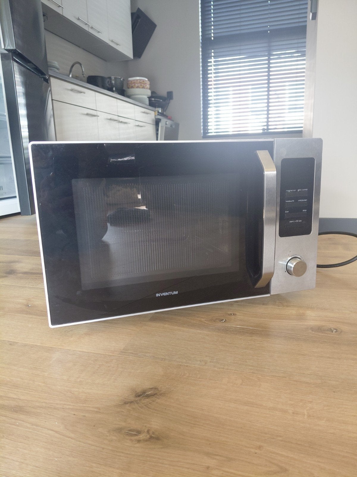 Inventum Combimagnetron - Weinig gebruikt, Witgoed en Apparatuur, Ophalen, Combimagnetron, Zo goed als nieuw, Grill