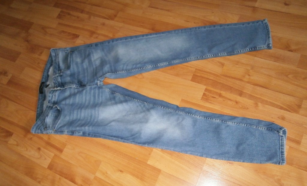 Fijne stretch jeans W34/L32 Slim (SMOG) Xtreme i.g.s., Blauw, W33 - W34 (confectie 48/50), Gedragen, Smog