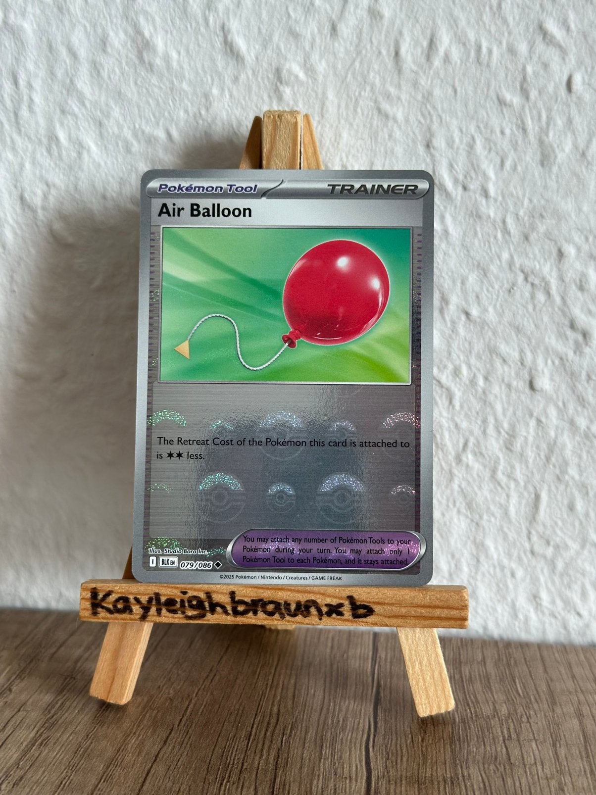 Air Balloon - BLK - 079/086 (POKEBALL), Ophalen of Verzenden, Zo goed als nieuw