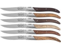Laguiole steakmessenset 6-delig - Retourdeal, Info@mystore.nl, Bestekset, Overige typen, Bruggestraat 18