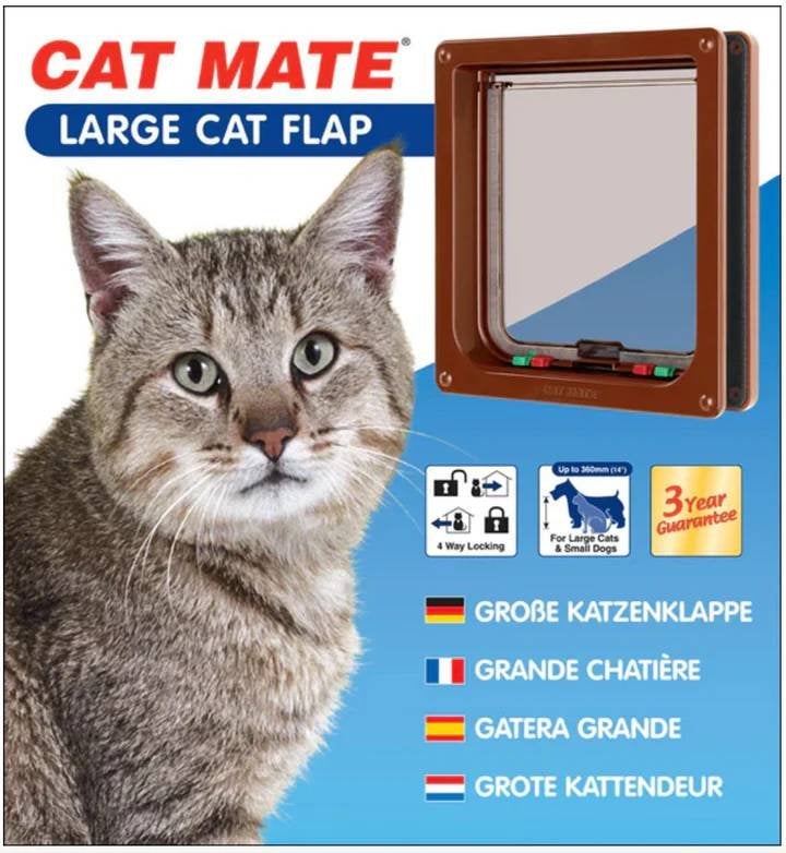 Cat Mate kattenluik, Dieren en Toebehoren, Ophalen of Verzenden, Nieuw