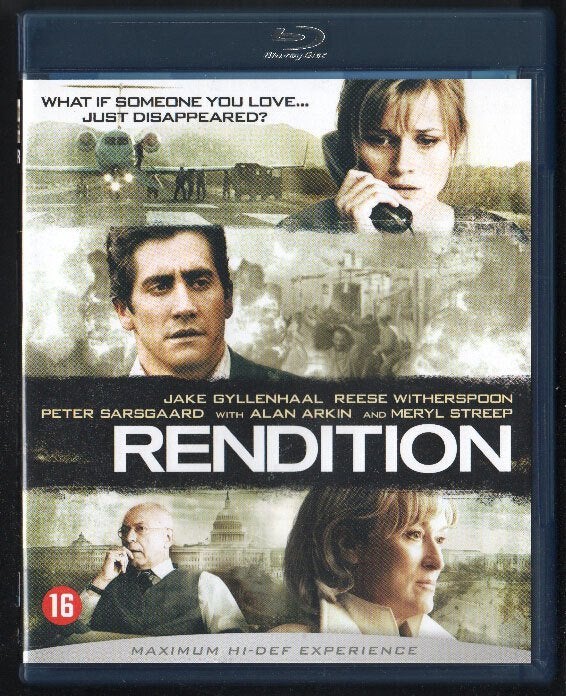 Rendition. Blu-ray., Cd's en Dvd's, Blu-ray, Vanaf 16 jaar, Nederlands, Film, Ophalen of Verzenden