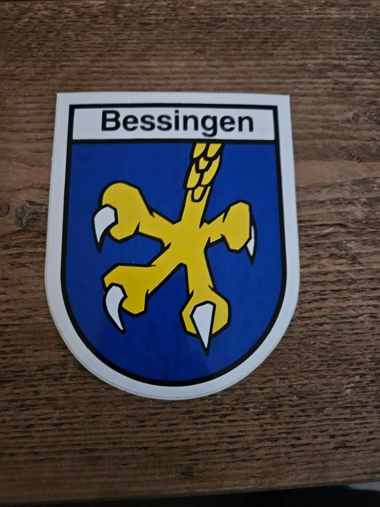 Bessingen sticker, Ophalen of Verzenden, Zo goed als nieuw