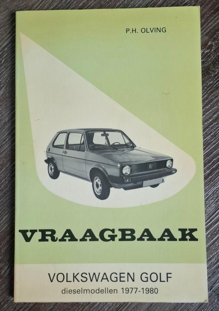 Vraagbaak Volkswagen Golf dieselmodellen., Ophalen of Verzenden