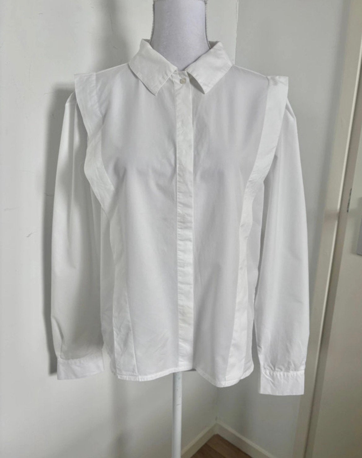 Prachtige witte Ruby Tuesday blouse - maat 3, Kleding | Dames, Ophalen of Verzenden, Nieuw, Maat 38/40 (M), Wit