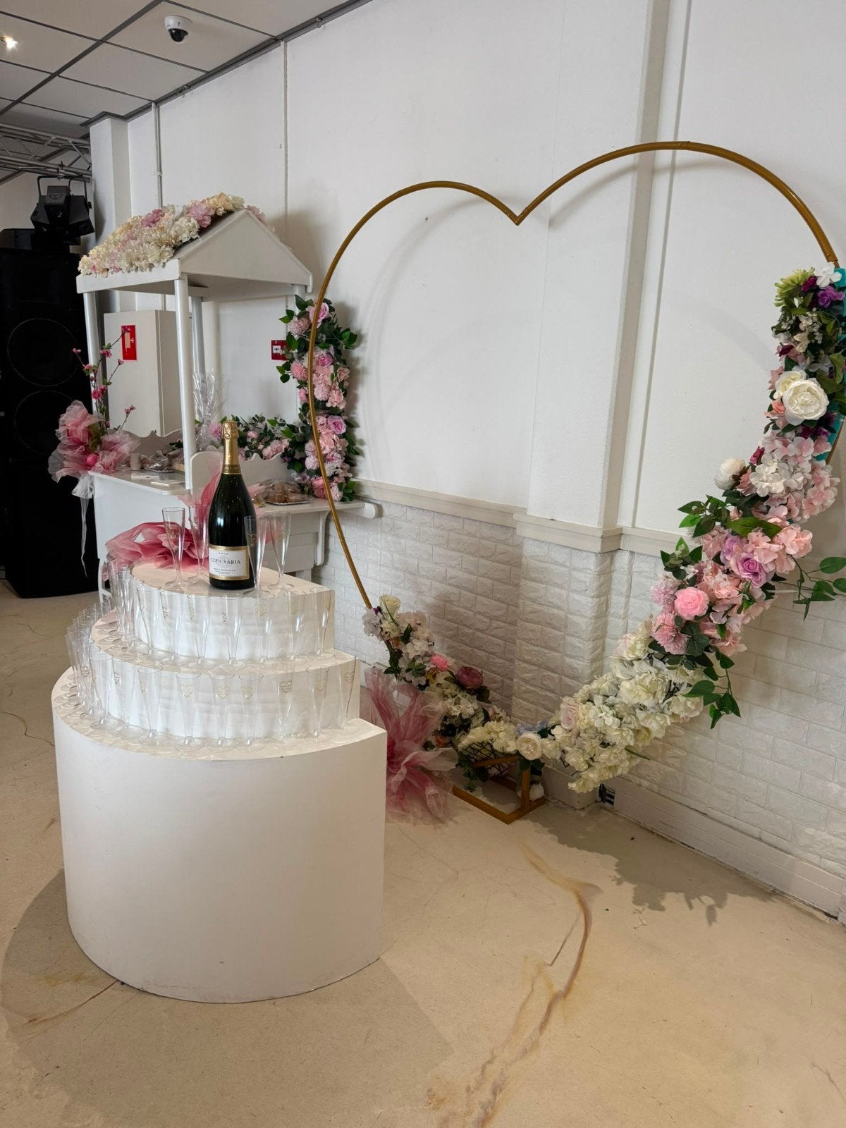 BACKDROPS FRAME TE HUUR 20,, EURO, Ophalen, Zo goed als nieuw, Versiering, Geboorte of Huwelijk