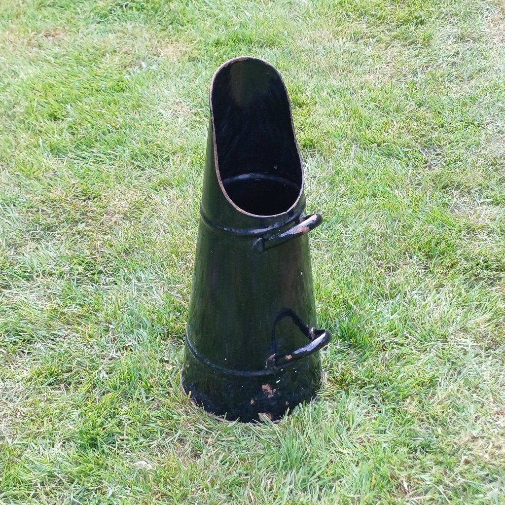 Zwarte emaille kolenkit, Ophalen of Verzenden