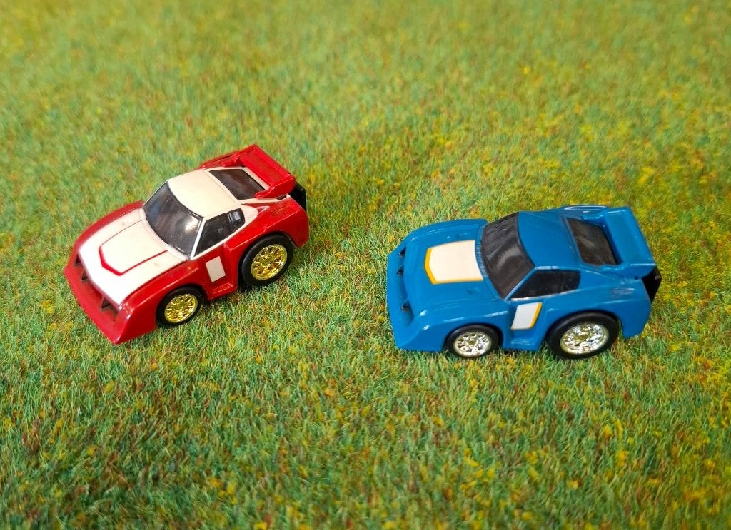 2x toyota celica lb turbo racing 1;72, Ophalen of Verzenden, Zo goed als nieuw, Auto