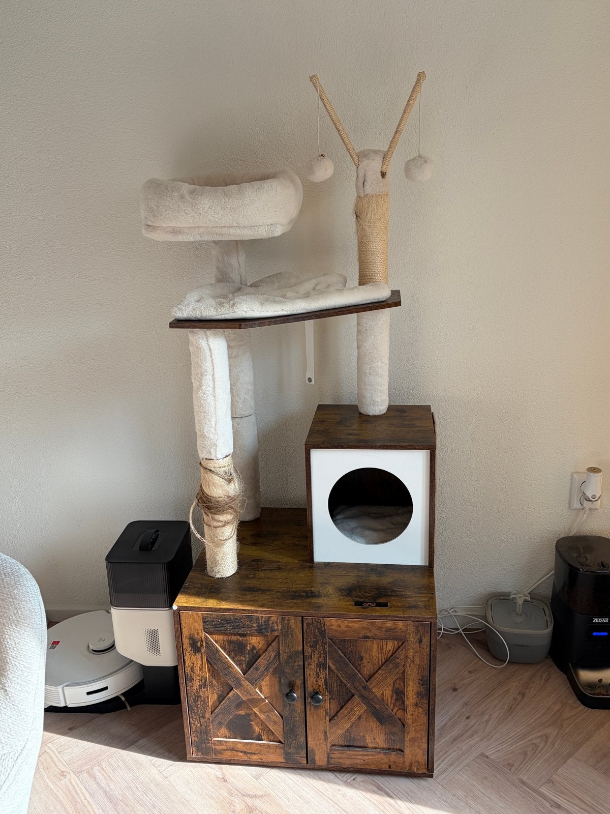 Kattenkrabpaal, Dieren en Toebehoren, Ophalen, Gebruikt