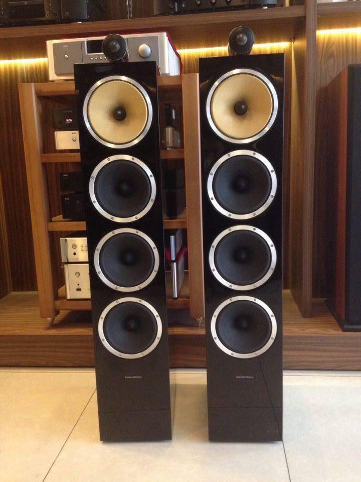 Bowers & Wilkins B&W CM10 luidsprekers zwart, Ophalen of Verzenden, Zo goed als nieuw, Bowers & Wilkins (B&W), 120 watt of meer