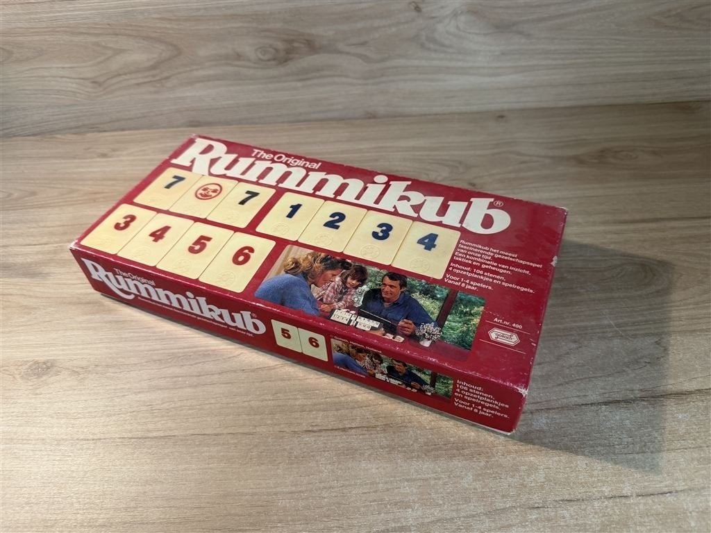 rummikub grote rode doos - s6532, Verzenden, Zo goed als nieuw