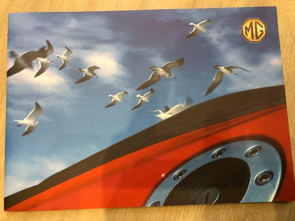 MG-F folder origineel (met envelope), Boeken, Ophalen of Verzenden, Zo goed als nieuw, Overige merken, Onbekend