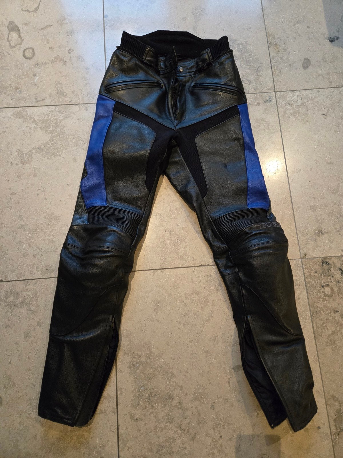 mooie nette leren motorbroek, Ophalen of Verzenden, Tweedehands, Broek | leer, MQP Dynamic Cruiser