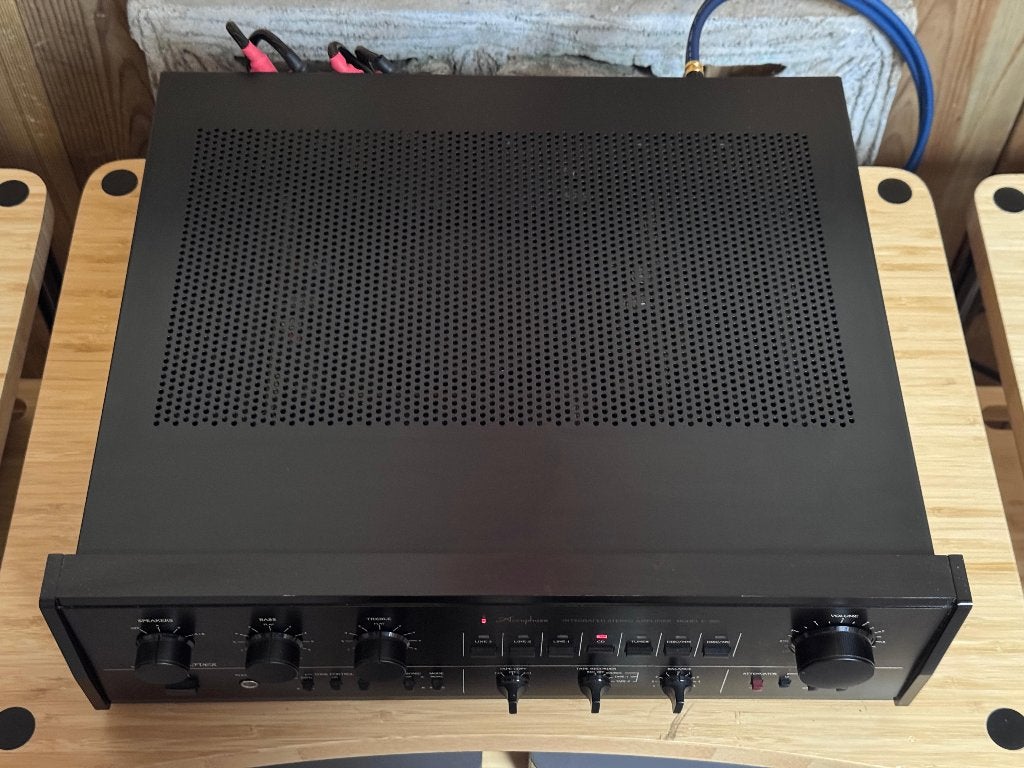 Accuphase E-205, Audio, Tv en Foto, Versterkers en Receivers, Gebruikt, 60 tot 120 watt, Stereo, Ophalen