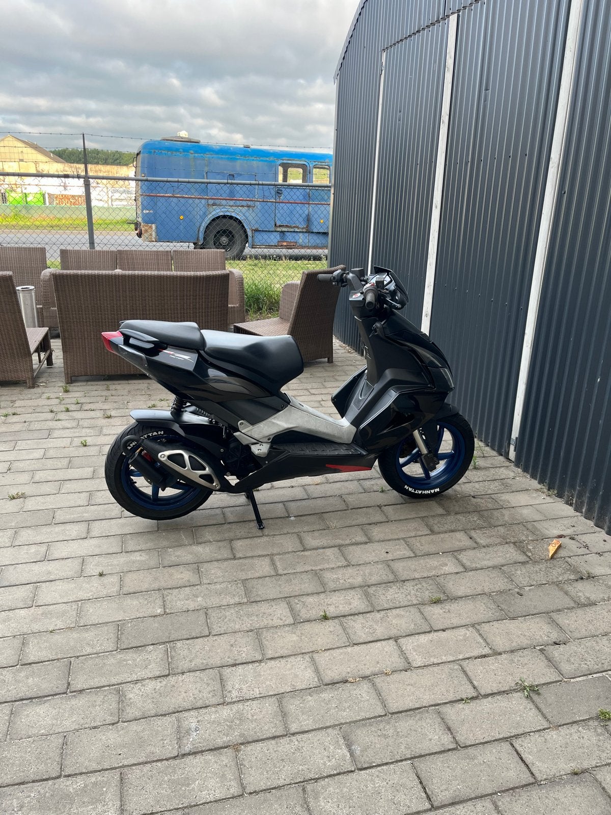 Aprilia SR50 Factory, Fietsen en Brommers, Scooters | Aprilia, Ophalen, Gebruikt, Maximaal 45 km/u, SR 50