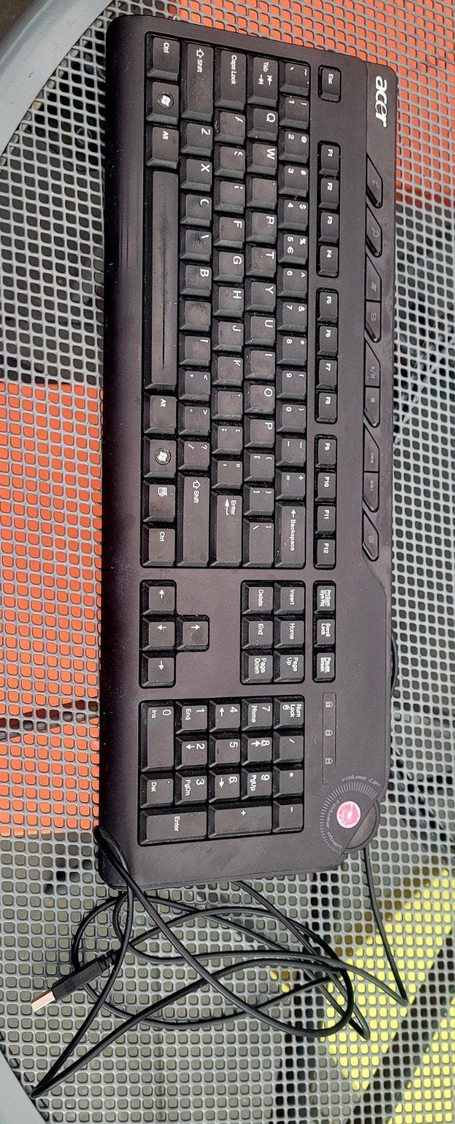 Acer Bedraad Toetsenbord - Gebruikt, Computers en Software, Toetsenborden, Gebruikt, Multimediatoetsen, Ophalen of Verzenden, Qwerty