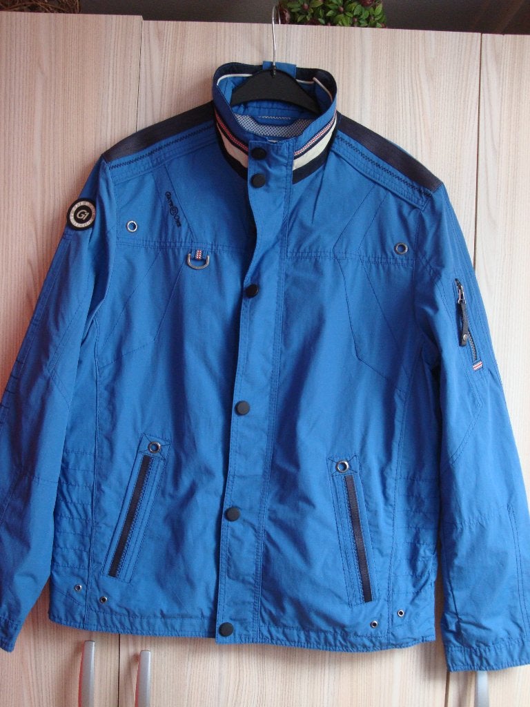 Maat 48. Nieuwe blauwe GATE ONE heren zomer jas., Nieuw, Ophalen of Verzenden, Maat 48/50 (M), GATE ONE
