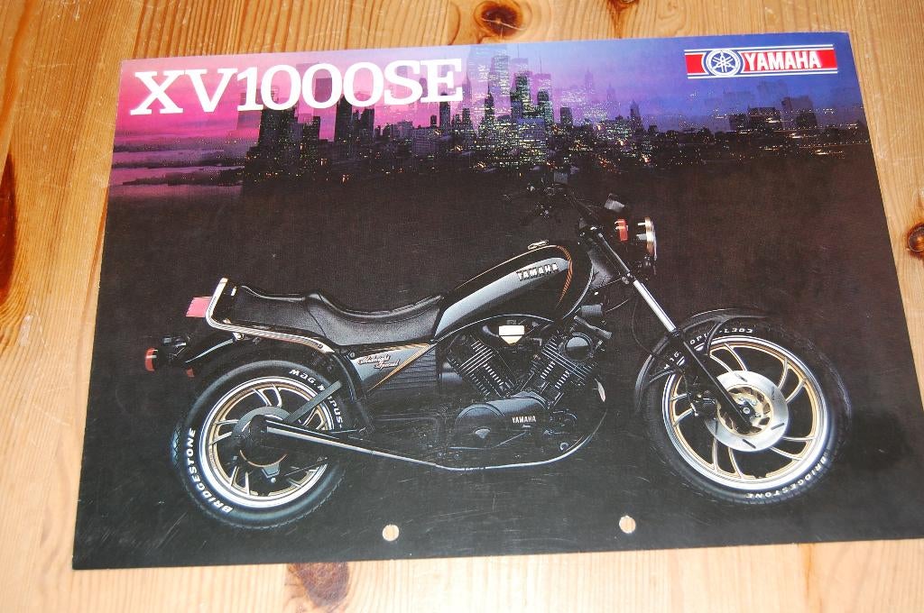 Yamaha XV1000SE en XV750SE, Motoren, Handleidingen en Instructieboekjes, Yamaha, Ophalen of Verzenden