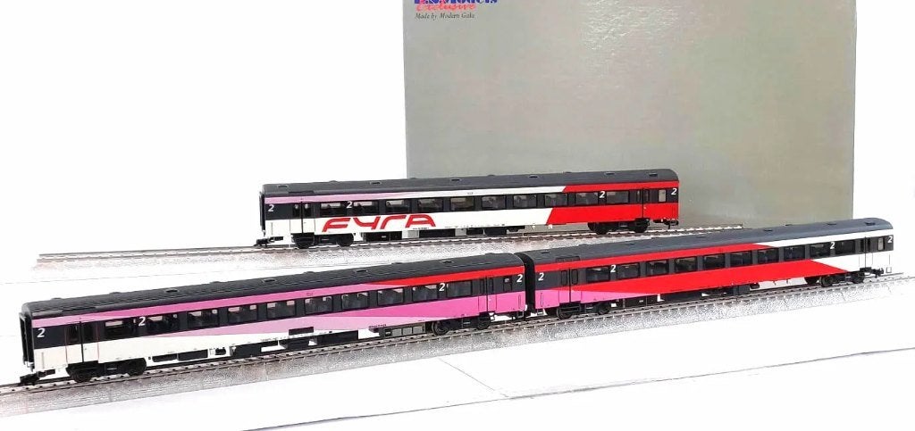 LS Models 44 057: Driedelige Set 2 ICRm Hispeed FYRA NS, Overige merken, Treinset, Gelijkstroom, Ophalen of Verzenden