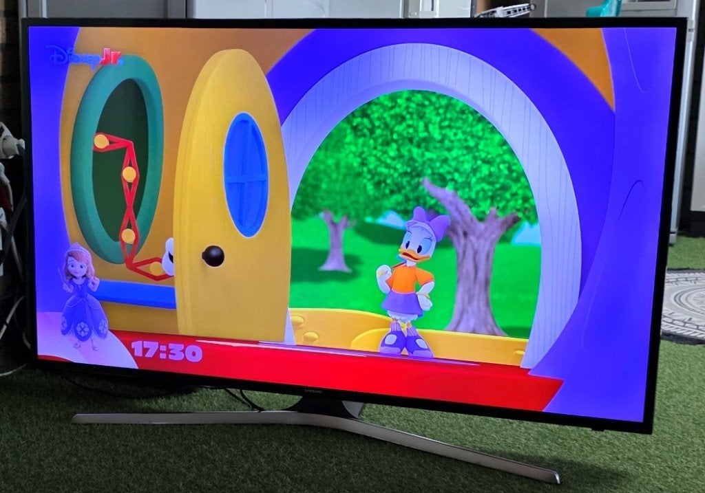 Samsung 49 inch 122cm 4K Smart TV Wi-Fi HDMI, Ophalen, Zo goed als nieuw
