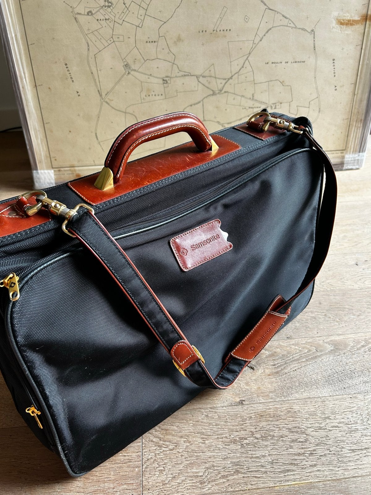 Samsonite Business Kledingtas - Pakkenhanger - nette staat, Gebruikt, 20 tot 30 cm, Zwart, Ophalen of Verzenden