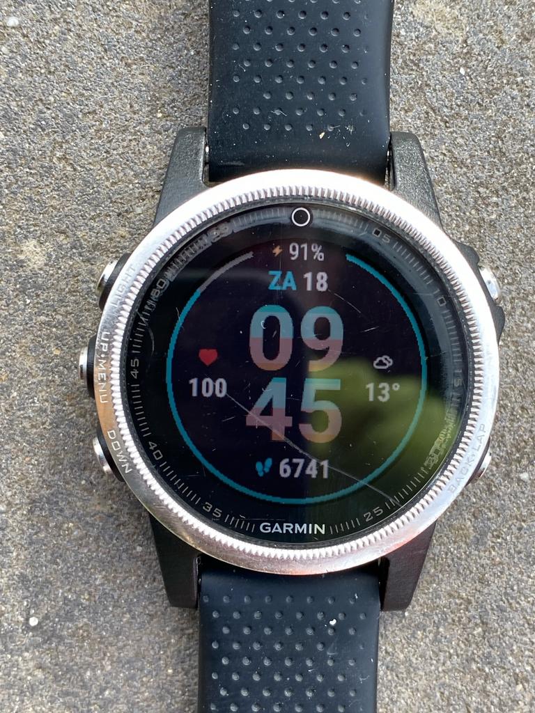 Garmin FENIX 5s Sporthorloge, Ophalen of Verzenden, Zo goed als nieuw, Zwart, Android