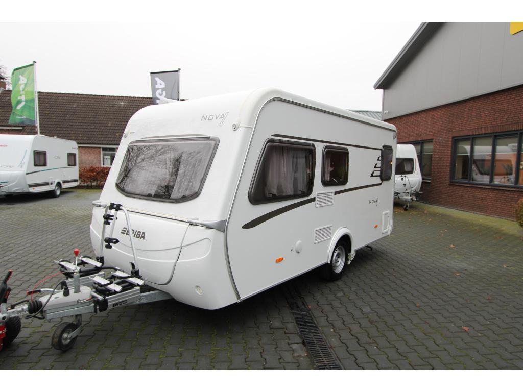 Eriba Nova Light 465 Mover-ThuleLuifel-2022, Caravans en Kamperen, Standaardzit, Schokbreker, Bedrijf, Tot en met 3
