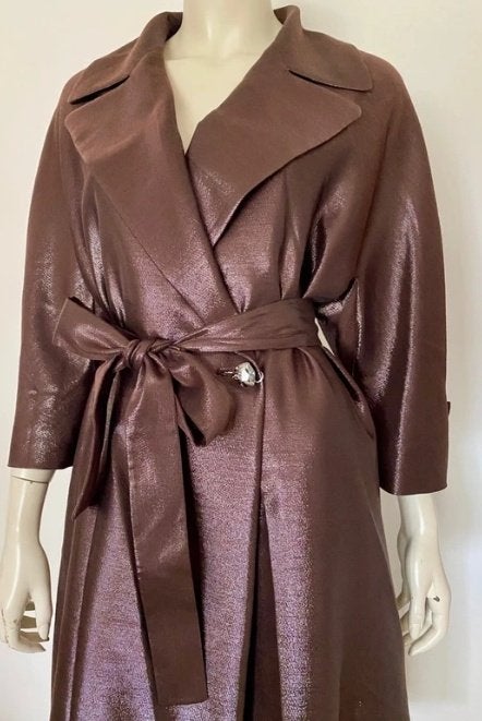 Trenchcoat wolmix 48/50, Ophalen of Verzenden, Nieuw, Maat 46/48 (XL) of groter, Rood