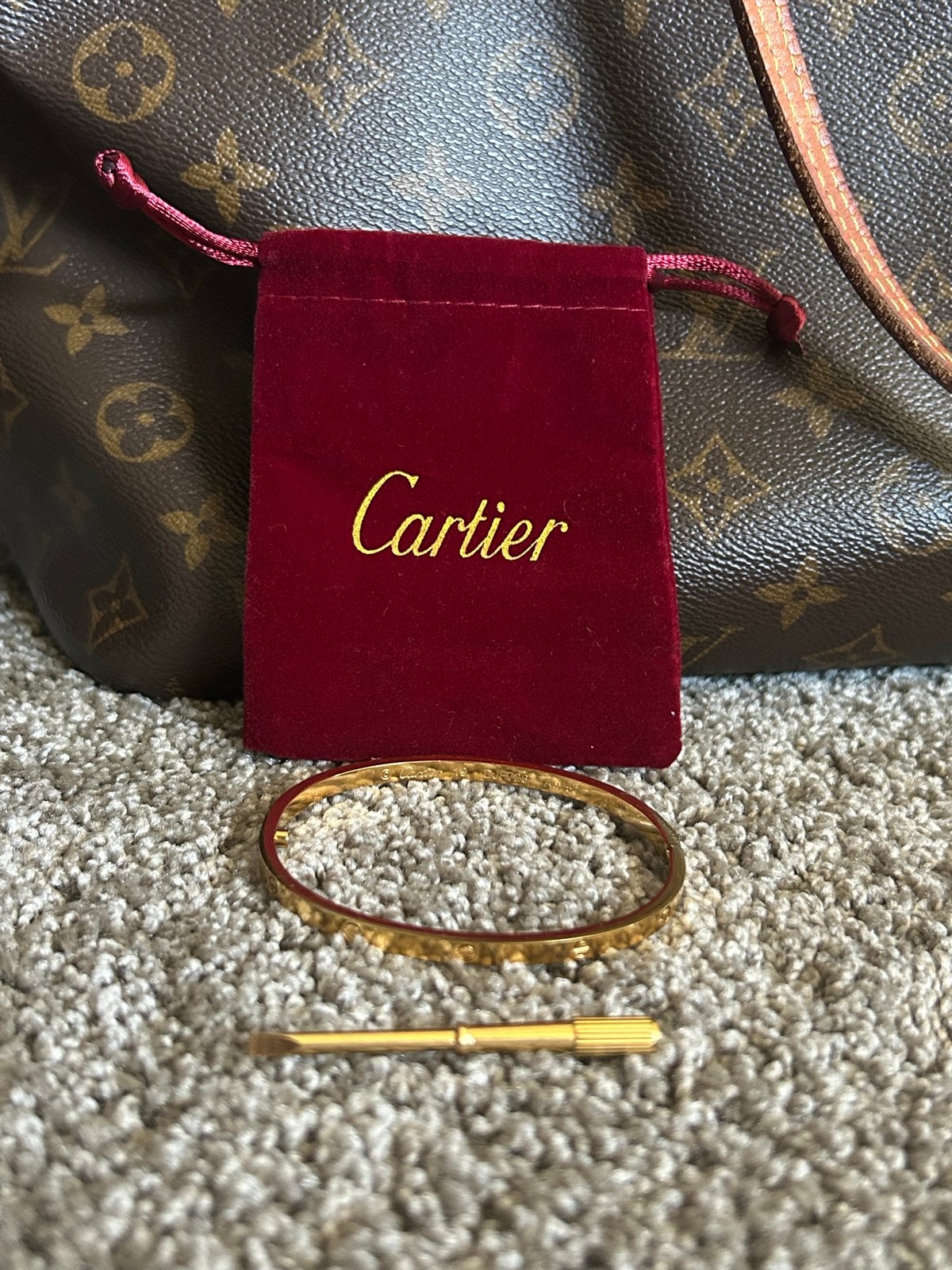 Cartier Love Armband, Ophalen of Verzenden, Nieuw, Goud, Goud