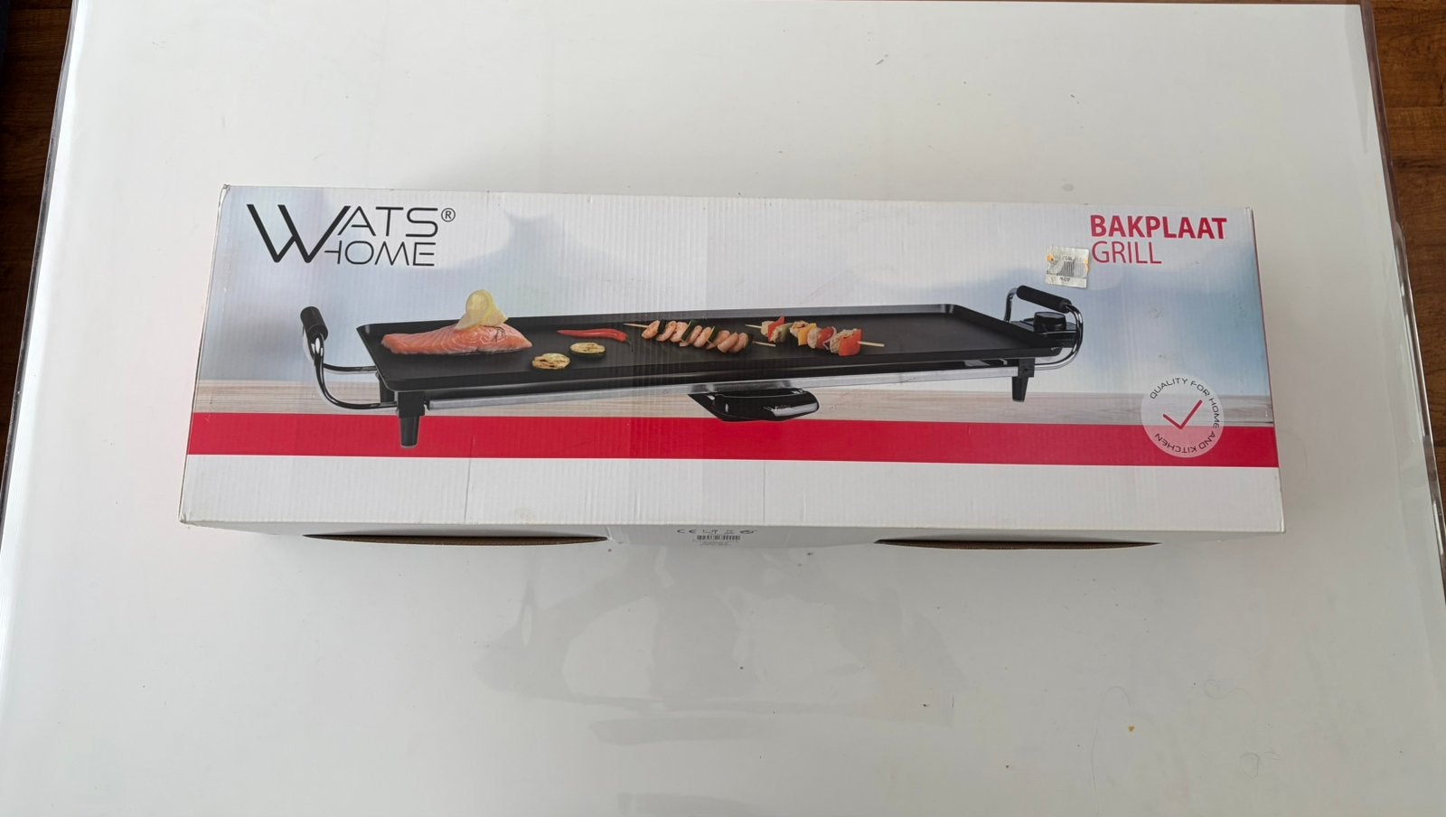 Bakplaat grill, Witgoed en Apparatuur, Grillplaten, Ophalen, Zo goed als nieuw