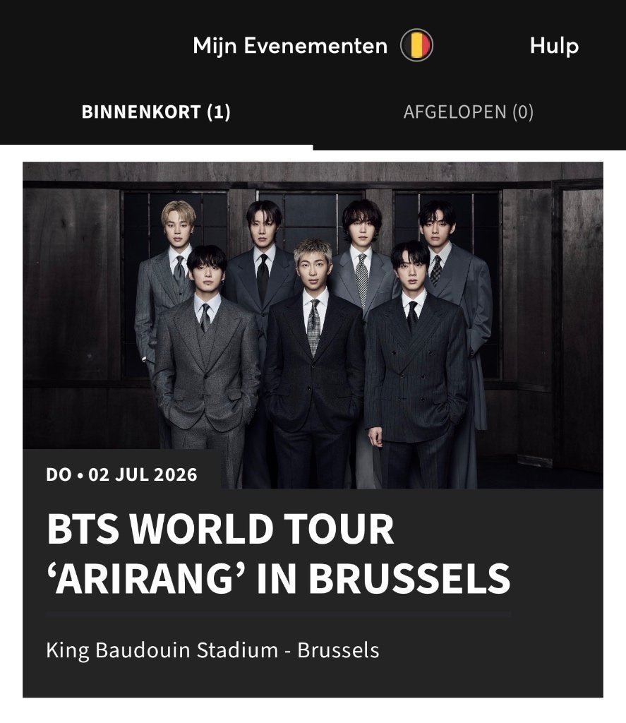 BTS concert 2 juli, Eén persoon, Juli