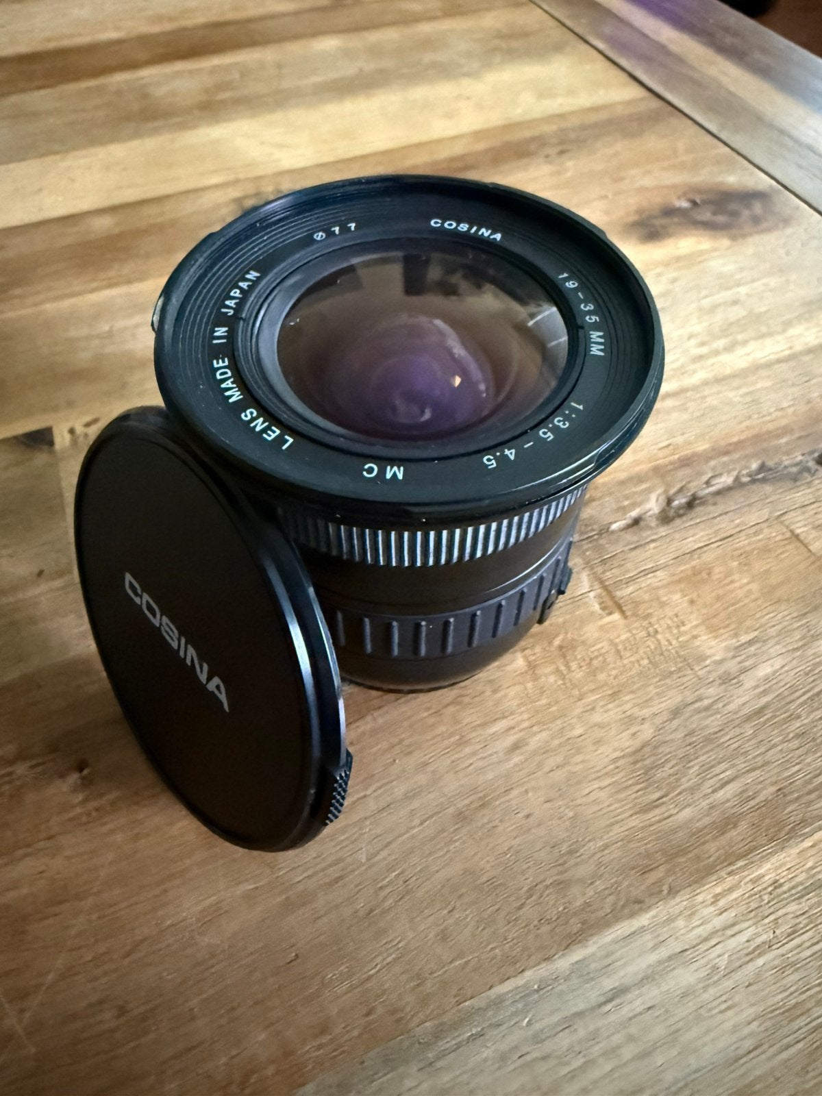 Voor Canon EF: Cosina 19-35 groothoek, Audio, Tv en Foto, Fotografie | Lenzen en Objectieven, Ophalen of Verzenden, Gebruikt, Groothoeklens