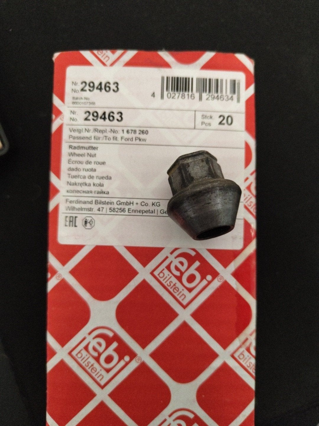 Febi wielmoeren - Ford Volvo (Nr. 29463), Ophalen, Gebruikt, Volvo