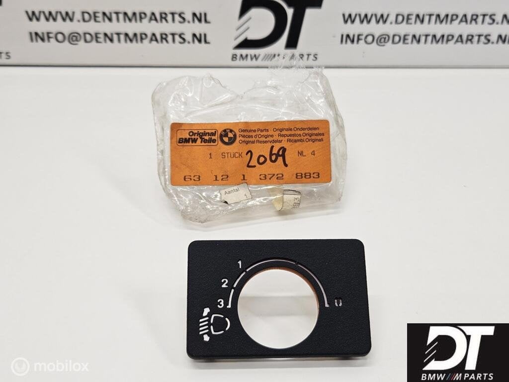 Front schakelaar koplamphoogte BMW E28 63121372883, Nieuw, Ophalen of Verzenden