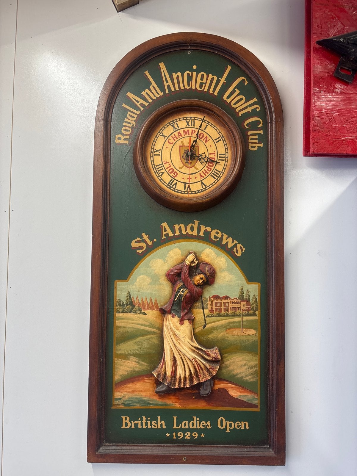 Vintage Royal & Ancient Golf Club St. Andrews Klok, Ophalen of Verzenden