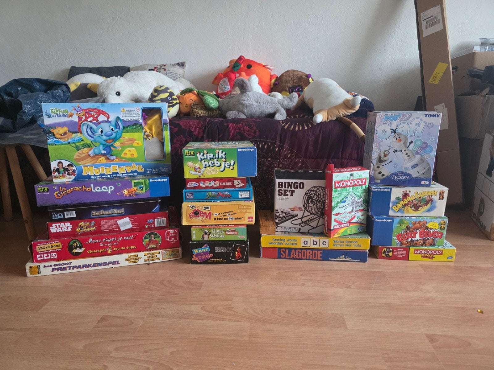 Grote collectie bordspellen en gezelschapsspellen, Vijf spelers of meer, Ophalen, Gebruikt, Diverse