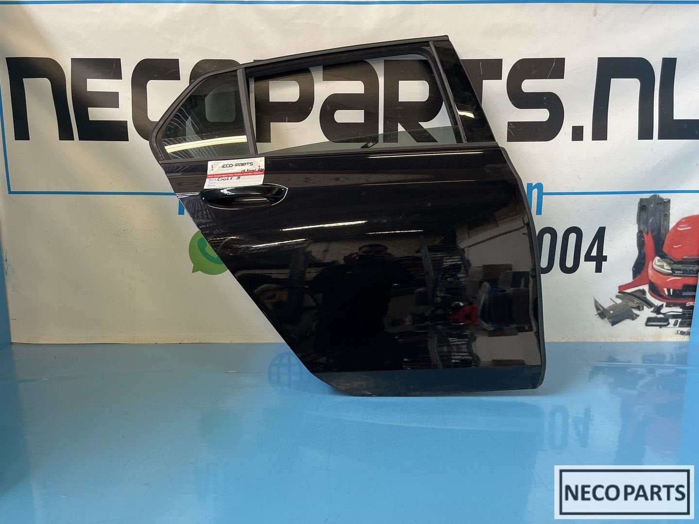 VOLKSWAGEN GOLF 8 PORTIER DEUR IN KLEUR LC9X COMPLEET, Gebruikt, -, Volkswagen, -