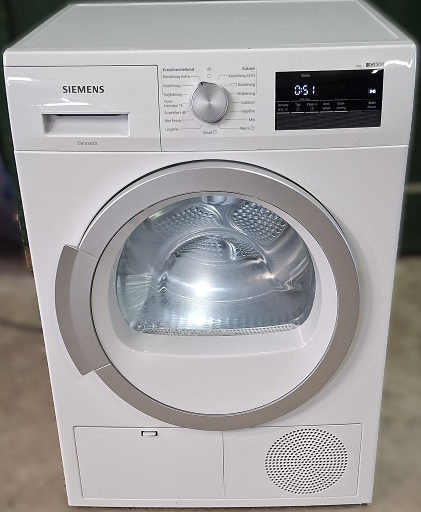 Siemens iQ 300 Condensdroger 8 kg bezorging tot 25 km, Witgoed en Apparatuur, Anti-kreukfase, 8 tot 10 kg, Ophalen of Verzenden