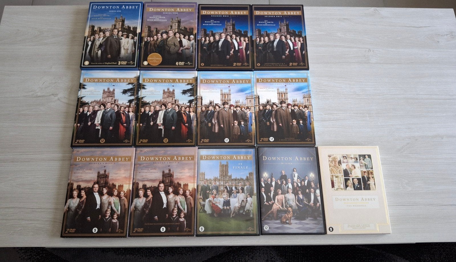 complete serie downton abbey nederlandse ondertiteling, Ophalen of Verzenden, Zo goed als nieuw, Drama