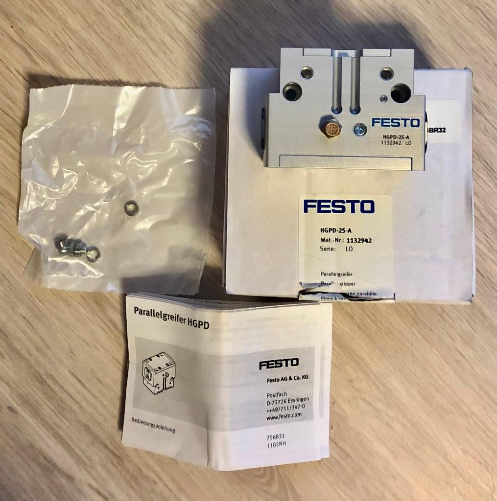 FESTO - Parallel Gripper - Grijper - HGPD-25-A - 1132942, Ophalen of Verzenden, Nieuw