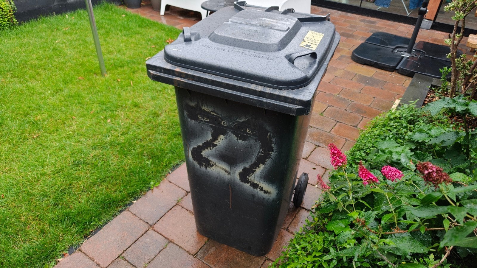 Gebruikte Kliko - Vuilnisbak met wielen, 40 liter of meer, Ophalen, Gebruikt, Kunststof