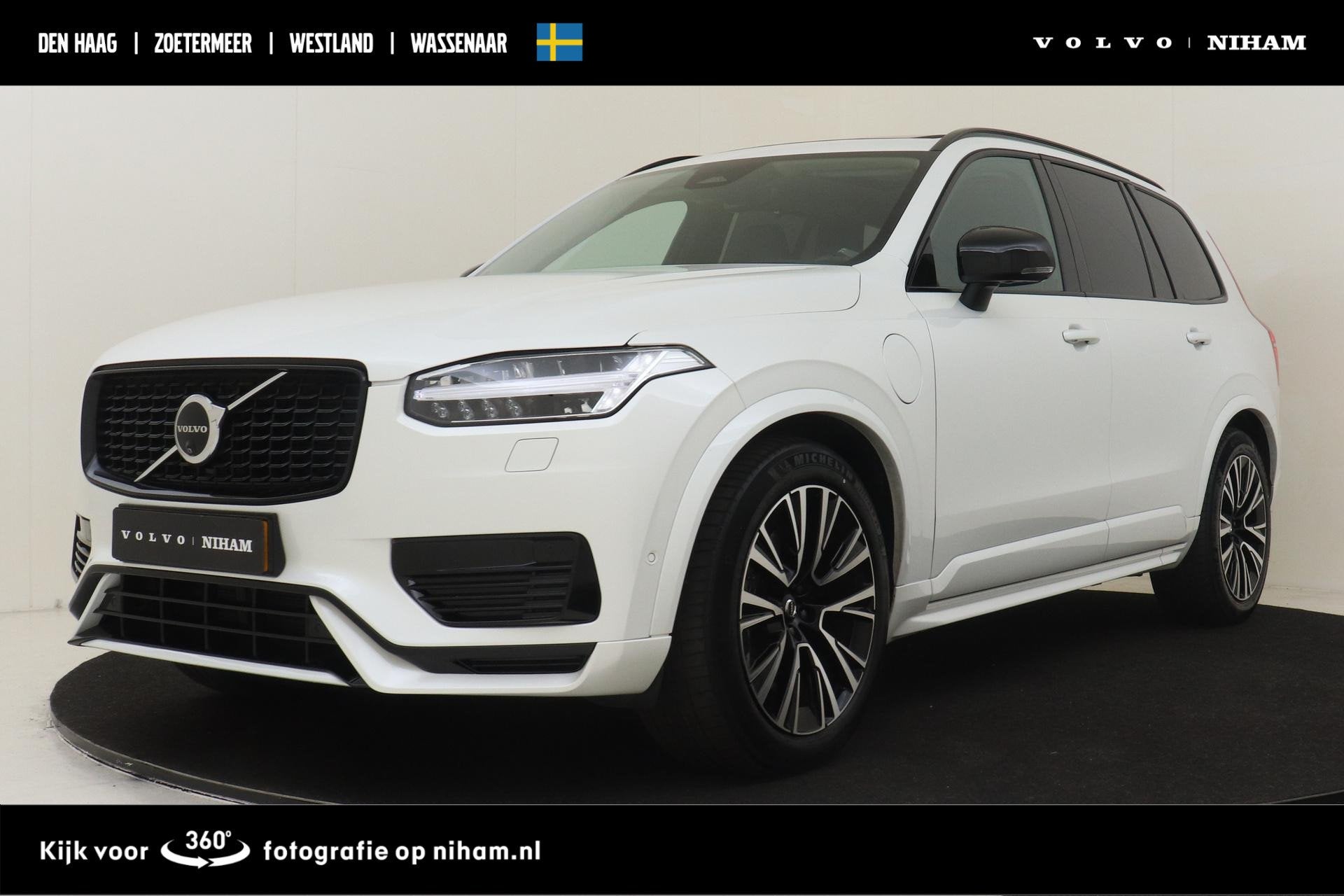 Volvo XC90 T8 PLUG-IN HYBRID AWD ULTRA DARK *FULL OPTIONS!*, 12 maanden, Gebruikt, Euro 6, 4 cilinders