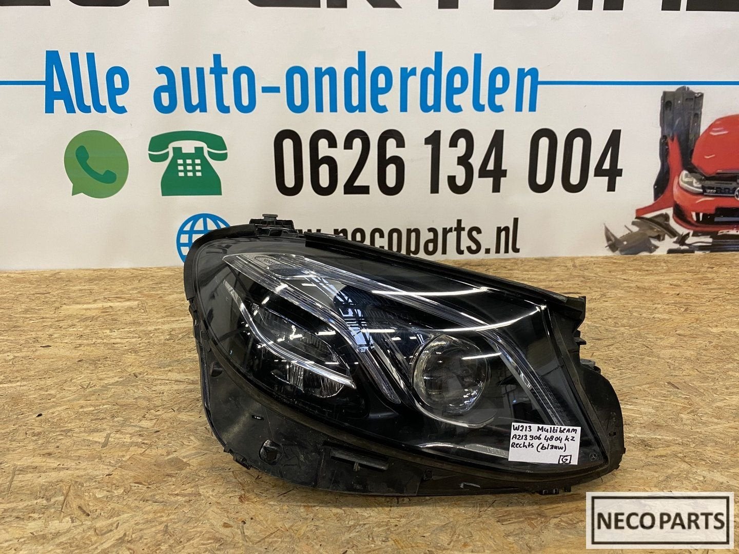 W213 Multibeam led koplamp rechts blauw A2139064804KZ, -, -, -