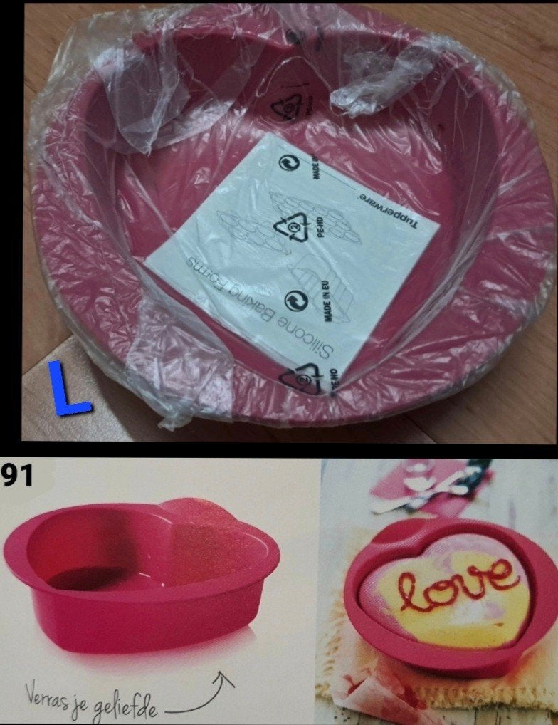 Tupperware MFV Siliconen Bakvormen (1), Overige kleuren, Overige typen, Nieuw, Ophalen of Verzenden