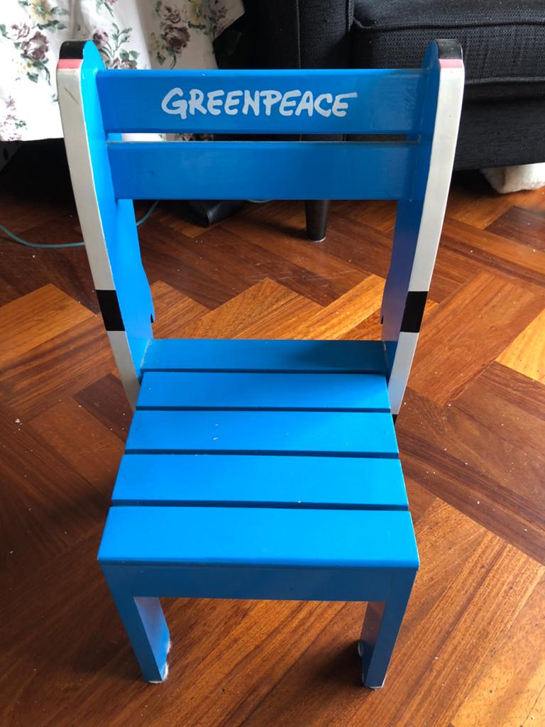 Kinderstoeltje Greenpeace, Ophalen, Zo goed als nieuw, Stoel(en)